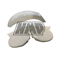 Kit plásticos MACAL cross competição / EC 50 minarelli p6 corsa corta / SACHS / guarda lamas trás e tampas laterais